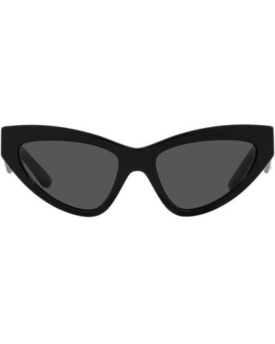 Dolce & Gabbana Dg4439 Dg Crossed Sunglasses - Black