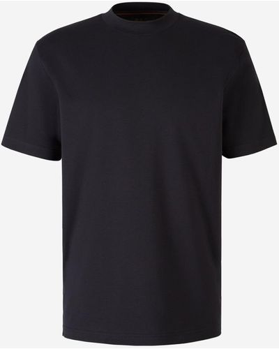 Loro Piana Plain Cotton T-Shirt - Black