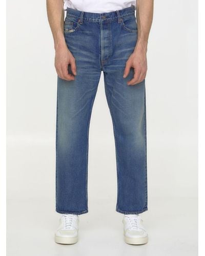 Saint Laurent Blue Denim Jeans