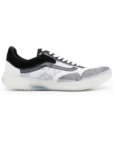 Vans Ultimatewaffle Exp Checkers-print Sneakers - White