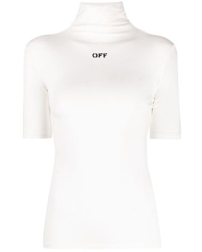 Off-White c/o Virgil Abloh High Neck T-shirt - White