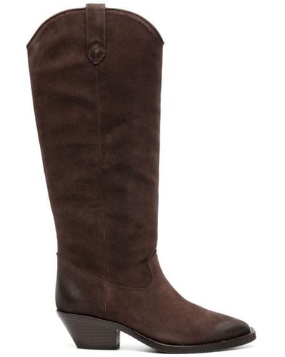 Ash Dolly Boots - Brown