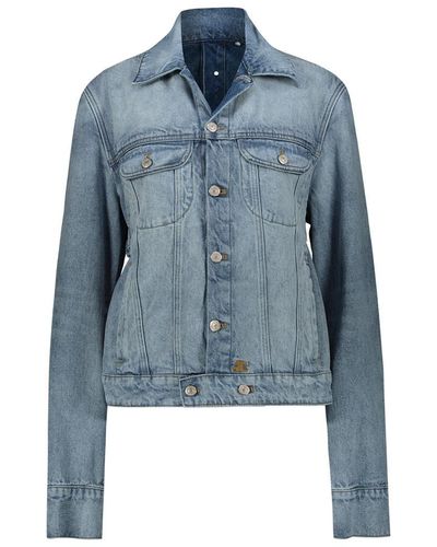 Courreges Denim Jacket Clothing - Blue