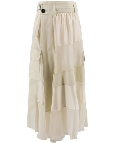 Sacai Skirt - White