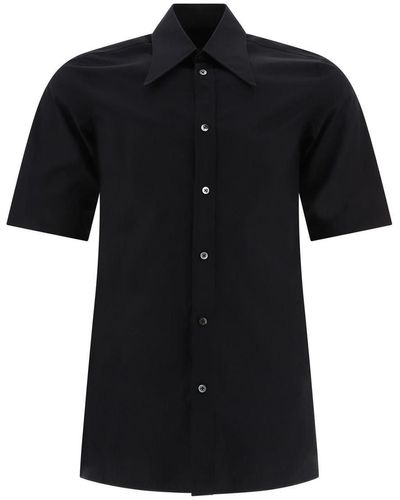Maison Margiela Pointed Collar Shirt - Black