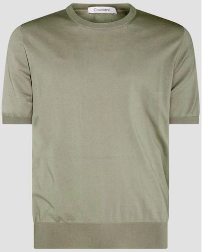 Cruciani Cotton T-Shirt - Green