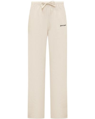 Palm Angels Travel Trousers - White