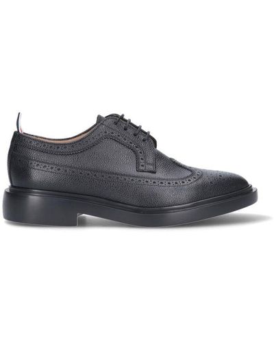 Thom Browne Classic Brogue Shoes - Black