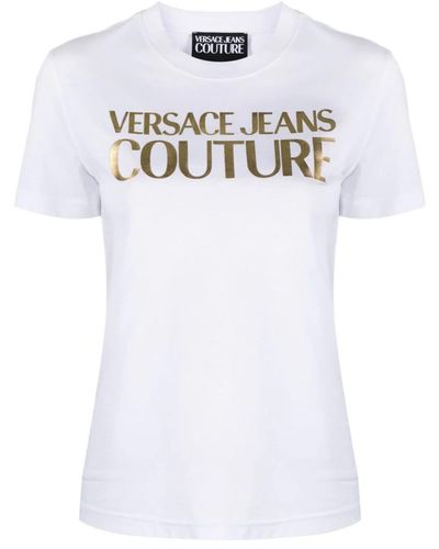 Versace Jeans Couture Logo-print T-shirt - White