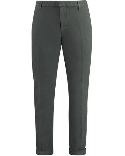 Dondup Gaubert Cotton Chino Trousers - Grey