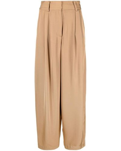 By Malene Birger Piscali Trousers Clothing - Natural