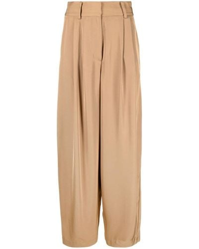 By Malene Birger Piscali Pants Clothing - Natural