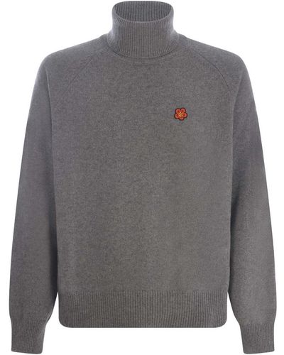 KENZO 'Boke Flower' Sweater - Grey