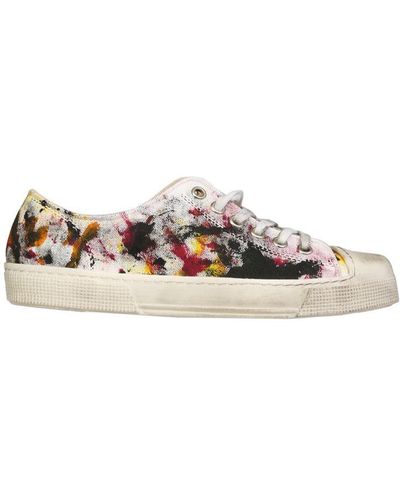 Gienchi Jean Michel Low Sneakers - White