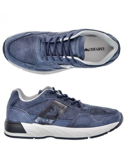 Emporio Armani Shoes - Blue