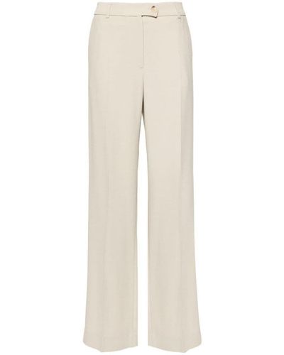 Totême Toteme Relaxed Straight Pants - Natural