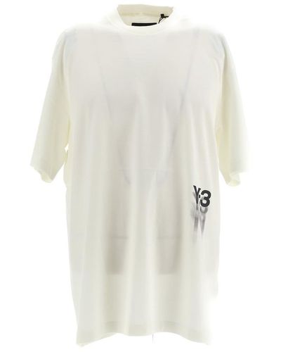 Y-3 T-Shirts & Vests - White