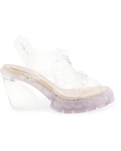 Simone Rocha 'jelly Trek' Sandals - White