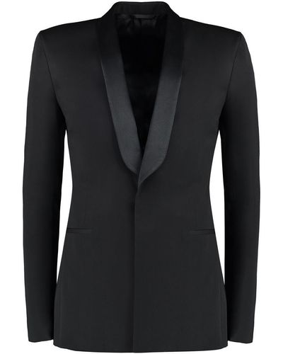 Givenchy Single-breasted One Button Jacket - Black