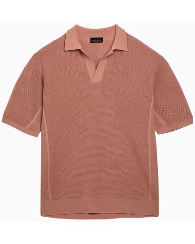 Roberto Collina And Polo Shirt - Orange