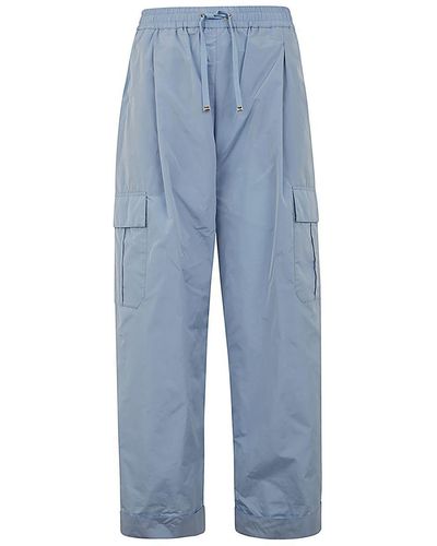 Herno Cargo Trousers - Blue