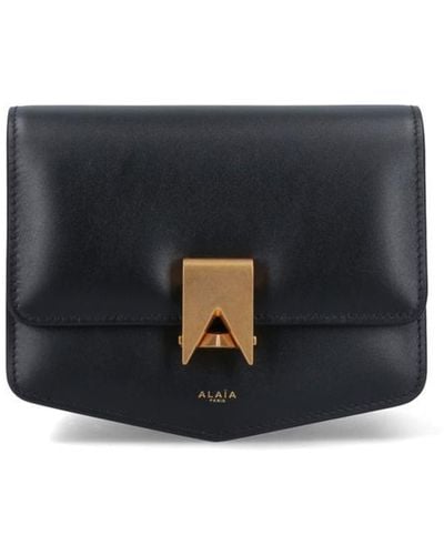 Alaïa Small 'le Papa' Shoulder Bag - Black