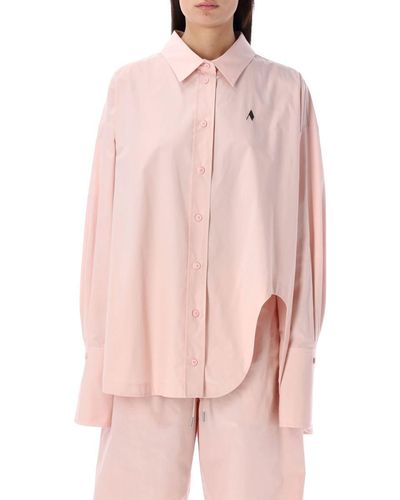The Attico 'diana' Oversize Shirt, - Pink