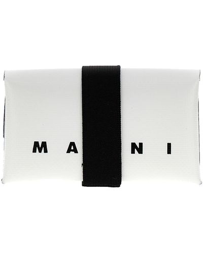 Marni Logo Wallet Wallets, Card Holders - Black