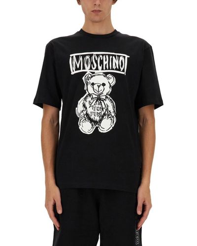 Moschino Cotton T-Shirt - Black