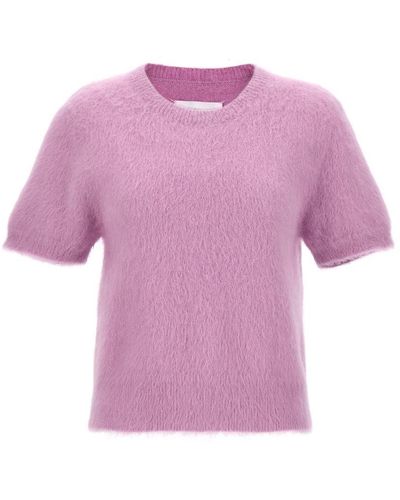 Maison Margiela Angora Sweater Sweater, Cardigans - Pink