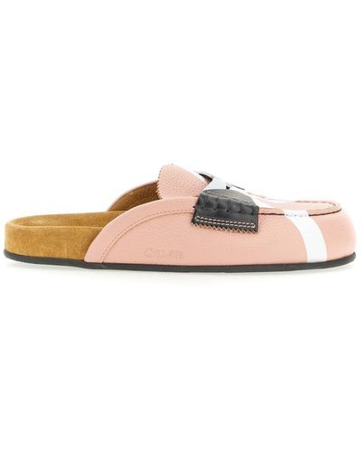 COLLEGE Sabot With Iconic "X" - Pink