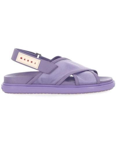 Marni Sandals Purple