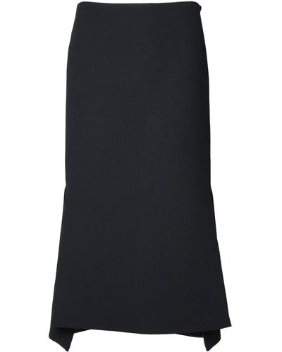 Sportmax 'Adelfi1234' Polyester Skirt - Black