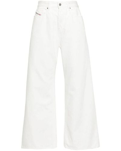 DIESEL Bootcut And Flare Jeans - White