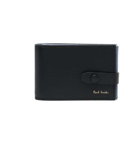 Paul Smith Logo-embossed Leather Wallet - Black