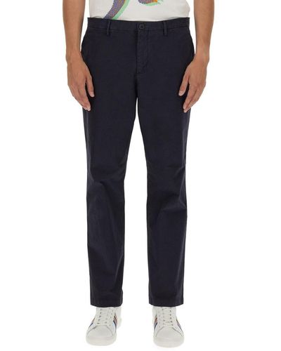 PS by Paul Smith Regular Fit Pants - Blue