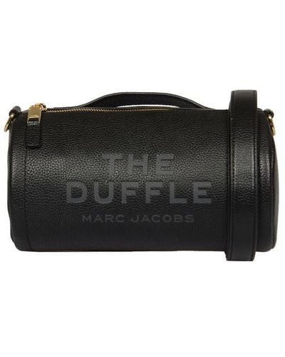 Marc Jacobs The Leather Duffle Black Bag
