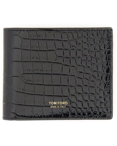 Tom Ford Bi-fold Wallet - Black