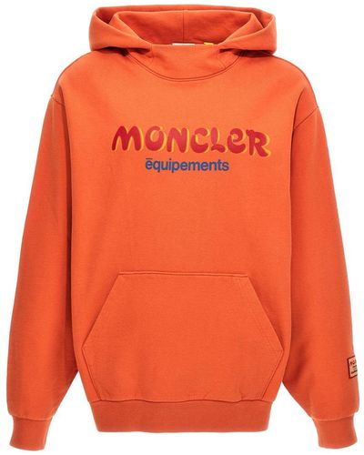 Moncler Genius Salehe Bembury Hoodie Sweatshirt - Orange