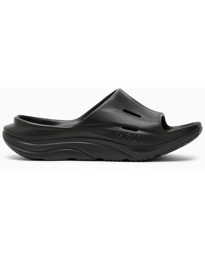 Hoka One One One One Ora Recovery Slide 3 - Black