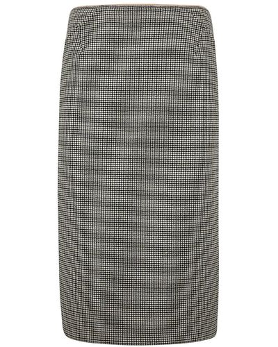 N°21 Micro Galles Pencil Skirt Clothing - Grey