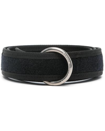 Random Identities Velcro Ring Belt Accessories - Black