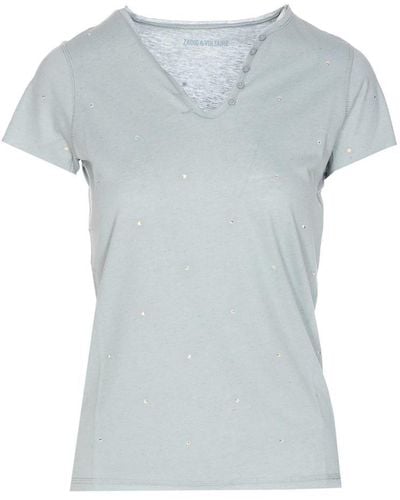 Zadig & Voltaire Zadig & Voltaire T-Shirts And Polos - Blue