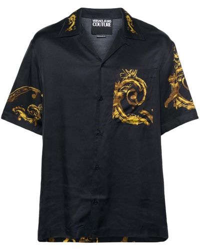 Versace 'Barocco' Shirt - Black