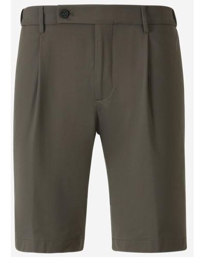 Berwich Elax Retro Bermuda Shorts - Grey
