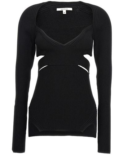 Nensi Dojaka Cut-out Sweater Sweater, Cardigans - Black