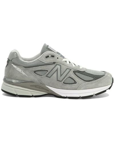 New Balance Made In Usa 990v4 Core Sneakers - Gray
