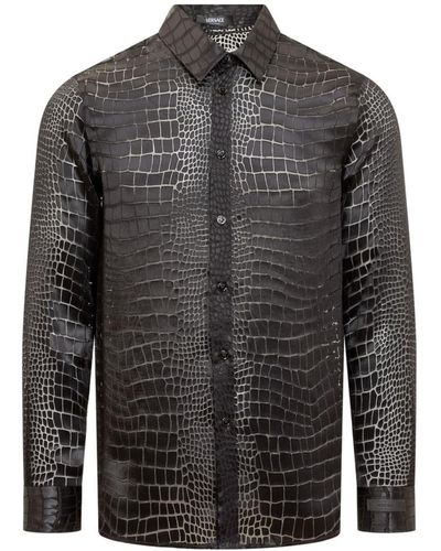 Versace Devorè Shirt - Grey