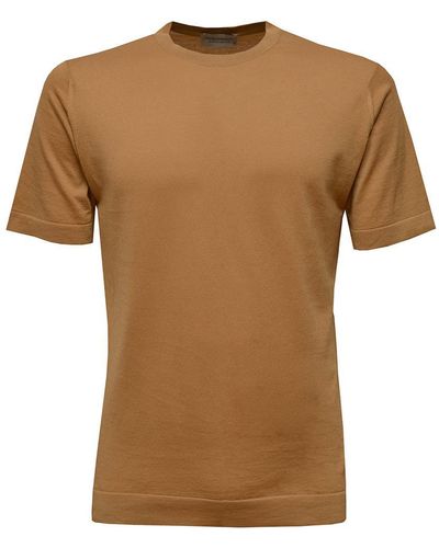 John Smedley T.shirt - Brown