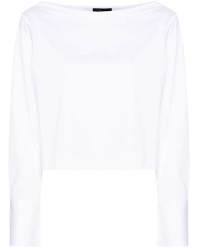 Theory Boat Blouse - White